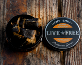 Live Free CBD Snuff Pouches (Honey Bourbon)