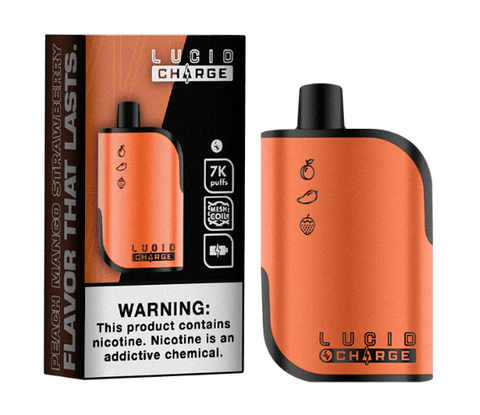 Lucid Charge 7K Disposable - Peach Mango Strawberry