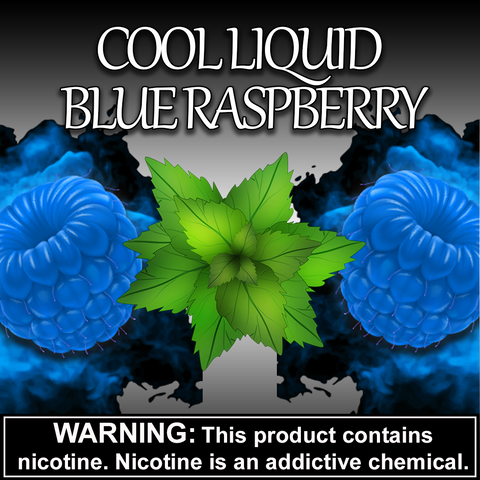 Cool Liquid Blue Raspberry