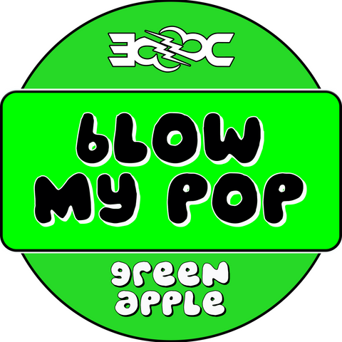 Green Apple Blow My Pop