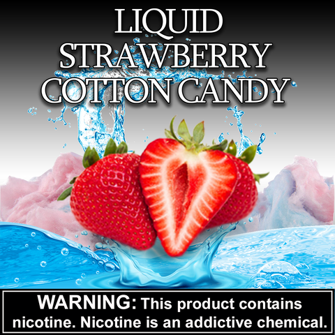 Liquid Strawberry Cotton Candy