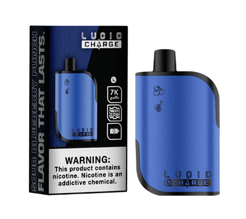 Lucid Charge 7K Disposable - Sour Blueberry Punch