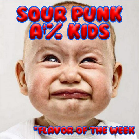 Blue Raz Sour Punk Ass Kids