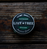 Live Free CBD Snuff Pouches (Wintergreen)
