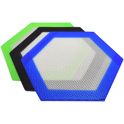 Silicone Pad Hexagon 5.5" X 5.5"